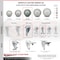 Service Caster 4 Inch SS Gray Polyurethane Swivel 3/8 Inch Threaded Stem Caster with Brake SCC SCC-SSTS20S414-PPUB-TLB-381615 - alternate 3